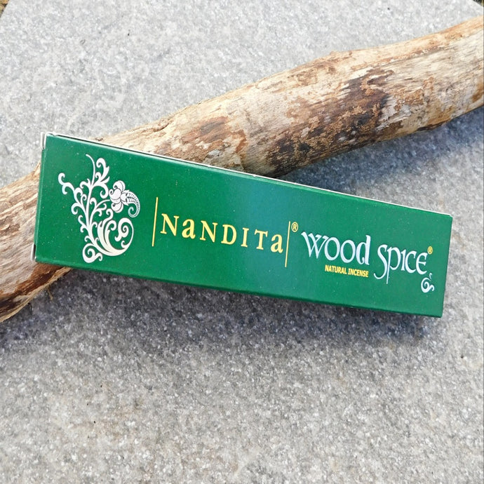Rökelsepinnar Nandita wood spice, 15 gram