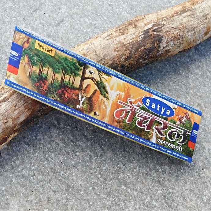 Rökelsepinnar Satya Natural, 15 gram
