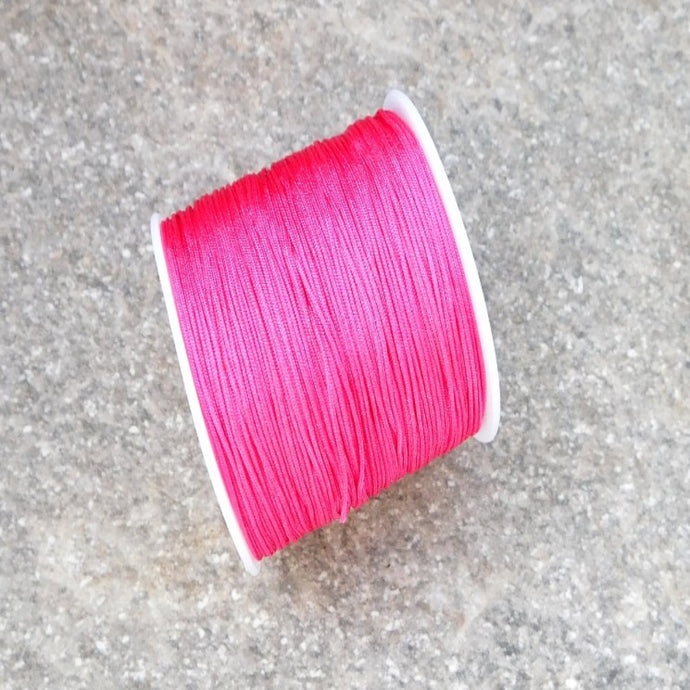 Nylontråd 0,8 mm - magenta