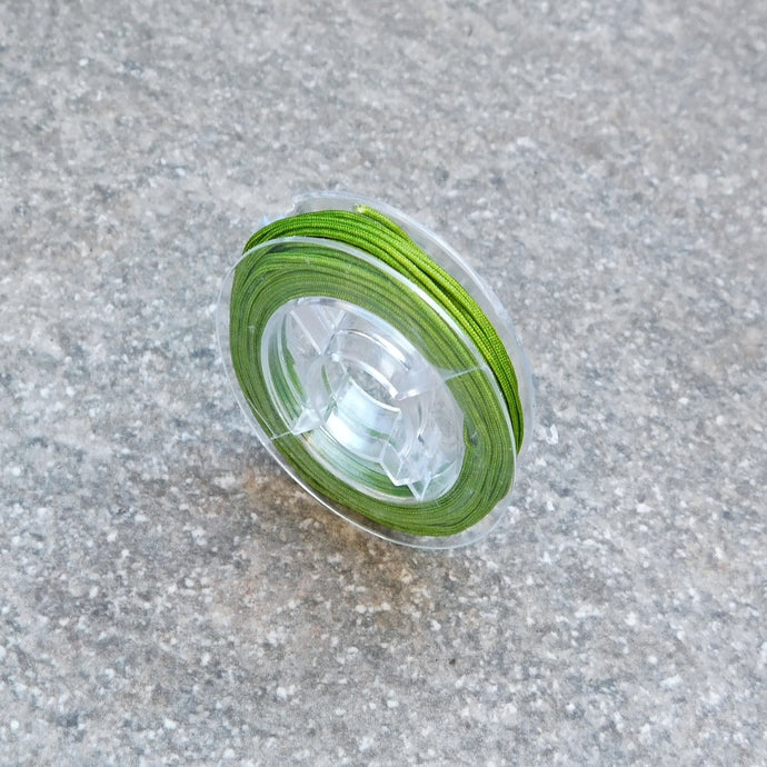 Nylontråd 0,8 mm - gräsgrön