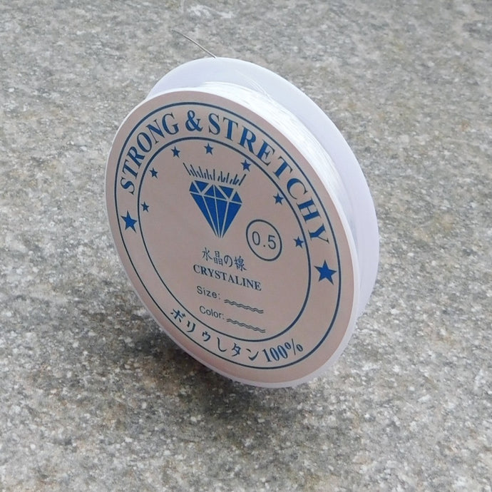 Elastisk tråd klar 0,5 mm