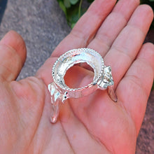 Ladda upp bild till gallerivisning, Ställ i silverfärgad metall, 30x20 mm
