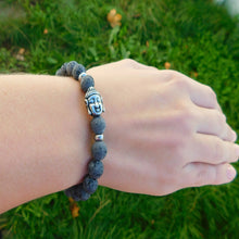 Ladda upp bild till gallerivisning, Armband, lava med buddha
