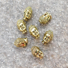 Ladda upp bild till gallerivisning, Buddha mellandel i färgad guldfärg

