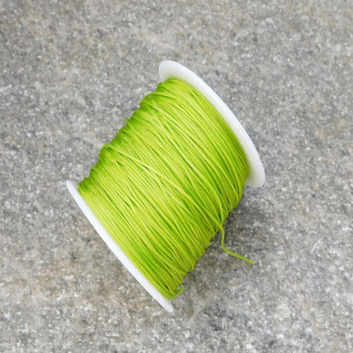 Nylontråd 0,8 mm - limegrön