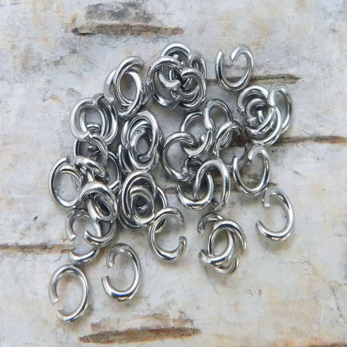 Bindringar i rostfritt stål, 5x1 mm - 100 pack