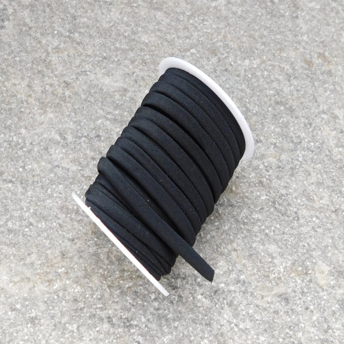 Elastisk nylontråd svart 5 mm