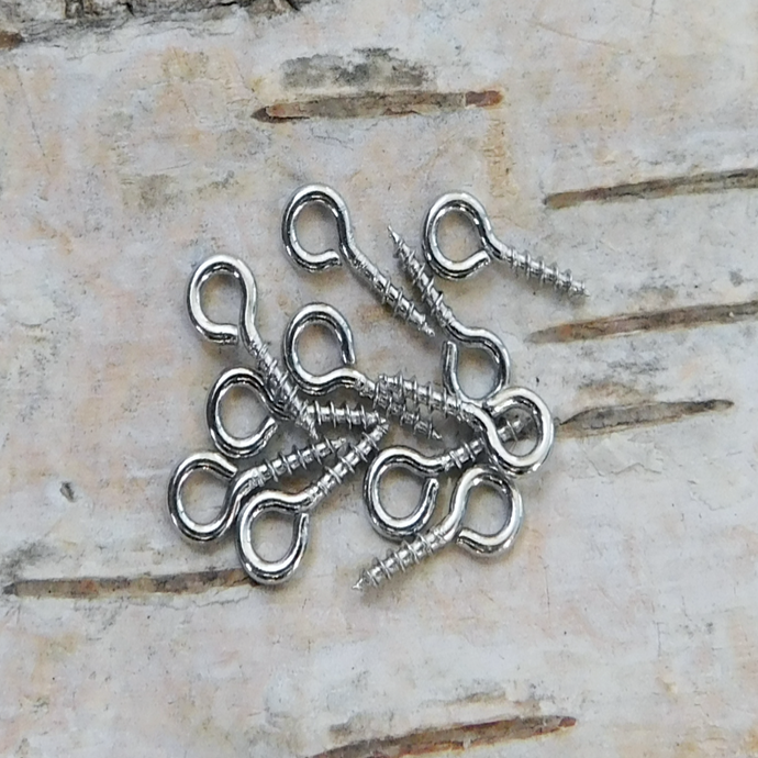 Skruvögla i rostfritt stål, 10x4 mm