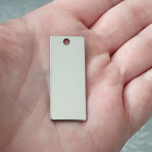 Stansbar tag i rostfritt stål 38x16 mm