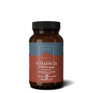 D3-vitamin Complex 50 ug, Terranova - 50 kapslar
