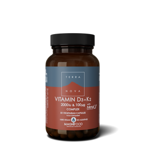 Vitamin D3 med k2 complex, Terranova - 50 kapslar