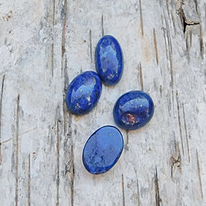 Lapis Lazuli oval cabochon, 18x13 mm