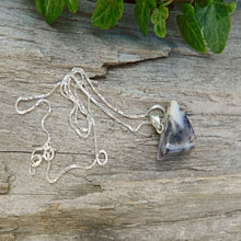 Ladda upp bild till gallerivisning, Halsband, Dendrit agat och sterling silver 925
