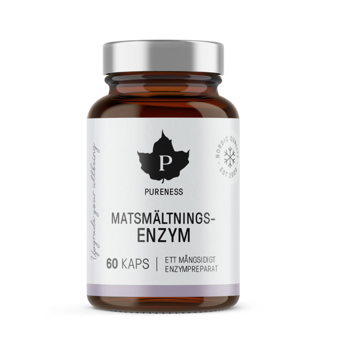 Matsmältningsenzym, Pureness - 60 kapslar