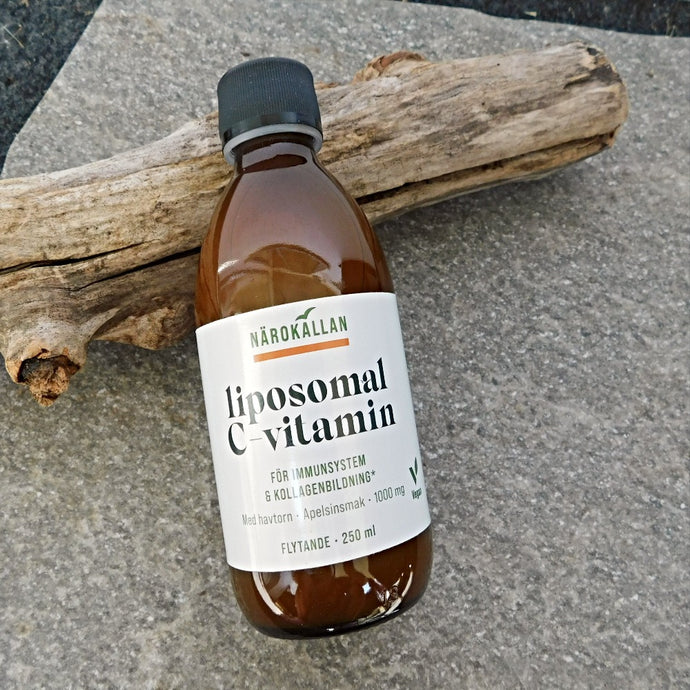 Flytande c-vitamin med liposomal