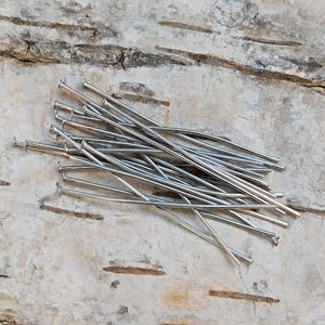 Hattpinnar i rostfritt stål - 50x0,7 mm