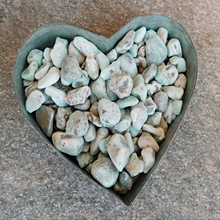 Ladda upp bild till gallerivisning, Larimar, naturligt trumlad
