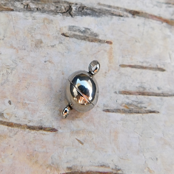 Magnetlås i rostfritt stål, 14x8 mm