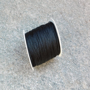 Nylontråd 0,8 mm - svart