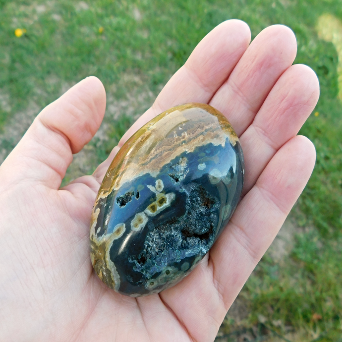 Ocean Jaspis, pebbles - 70x 50 mm