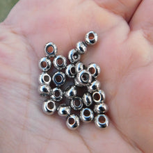 Ladda upp bild till gallerivisning, Mellandel platta rondeller 5x3 mm
