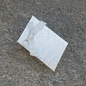 Presentask 8x5 cm, silver