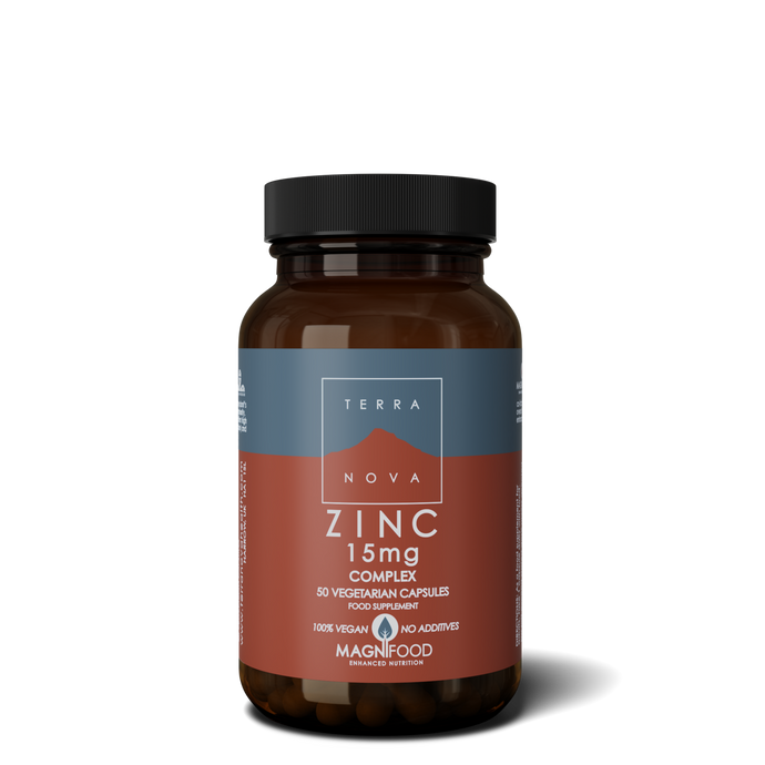 Zink 15mg complex, Terranova - 50 kapslar